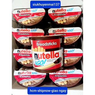 Bánh que chấm socola nutella & go breadsticks 52 gr