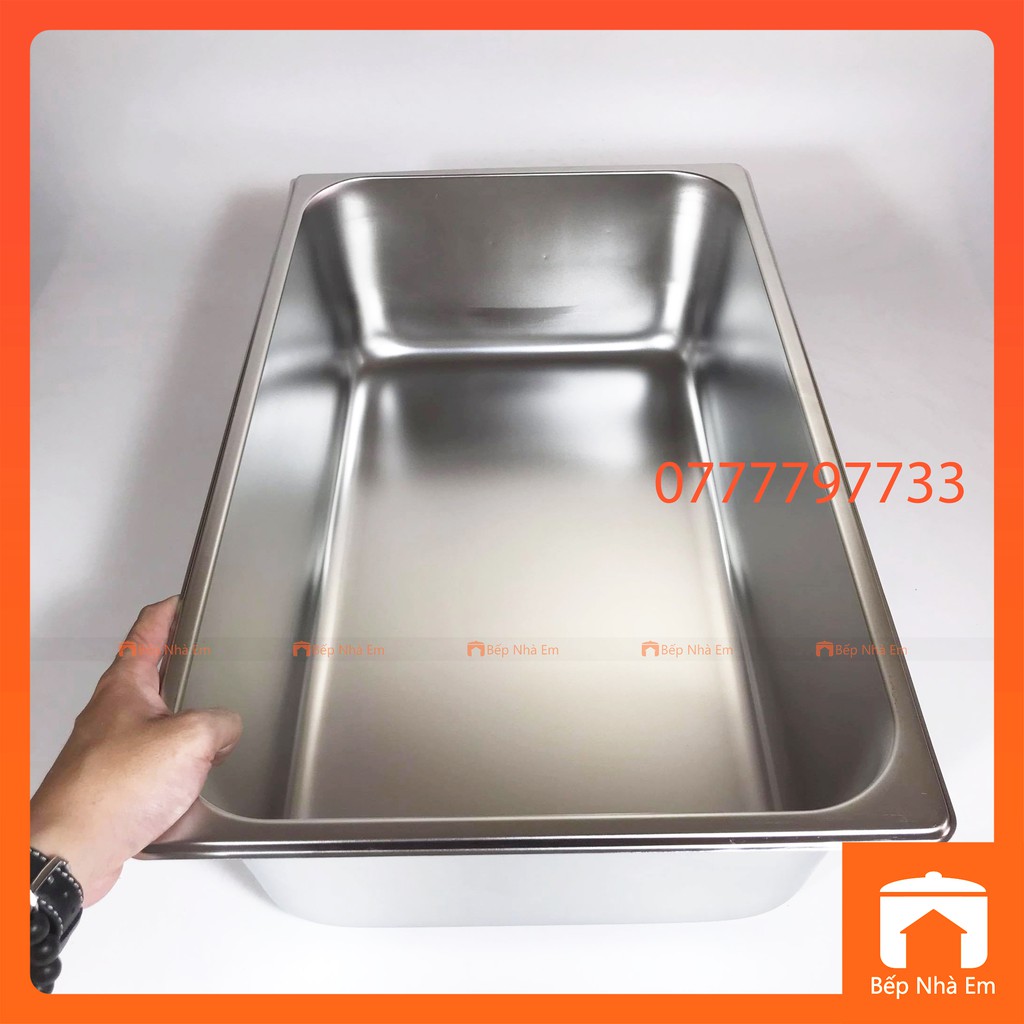 Khay Buffet, Khay Thạch, Khay GN 1/1 Dùng Cho Nhà Hàng, Khách Sạn (Inox 304). Hàng Nhập Khẩu