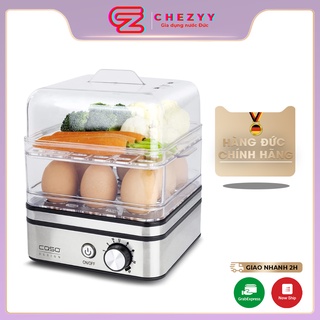 Nồi hấp điện 2 tầng mini Caso ED10, nồi hấp mini Caso
