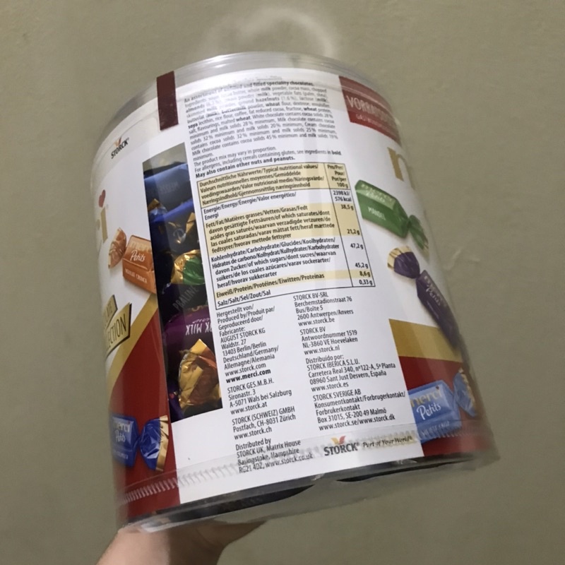 Kẹo Socola Hỗn Hợp Merci Petits Hộp 1000g/1kg