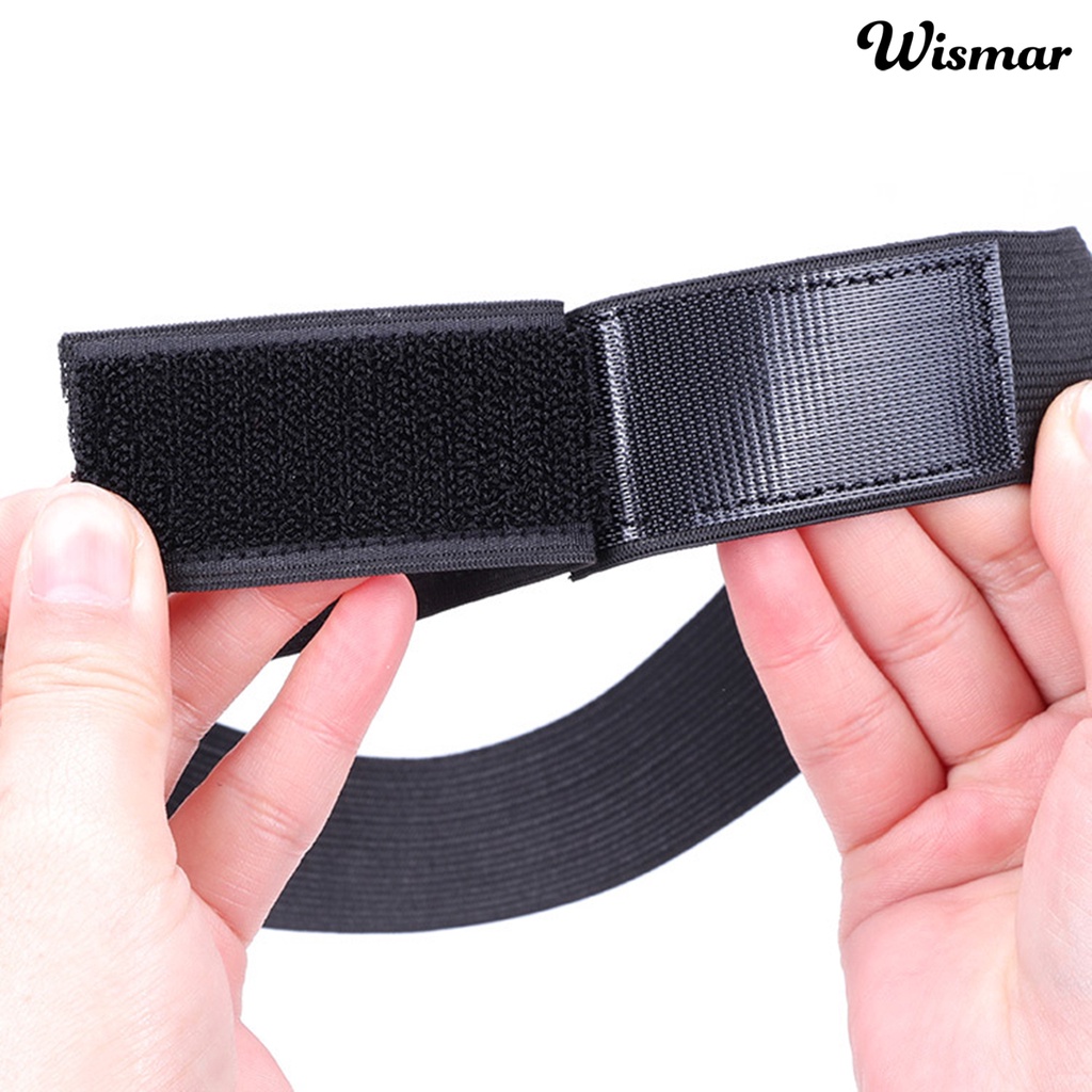 Dây thun đen 2.5/ 3/ 3.5/ 4Cm điều chỉnh giữ viền mép tóc giả kiểu băng dán