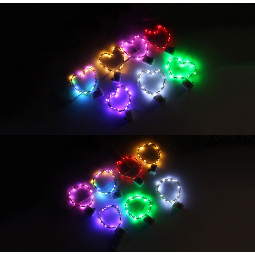 Dây Đèn LED 2M 3 Chế Độ Trang Trí Đa Năng