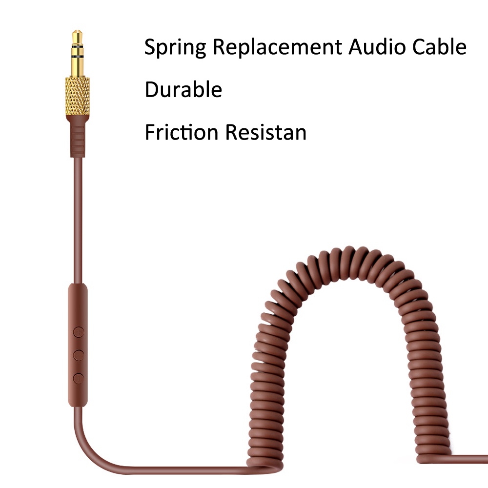 FAAEAL Replacement Audio Cable Headphone With Remote Microphone Volume Control