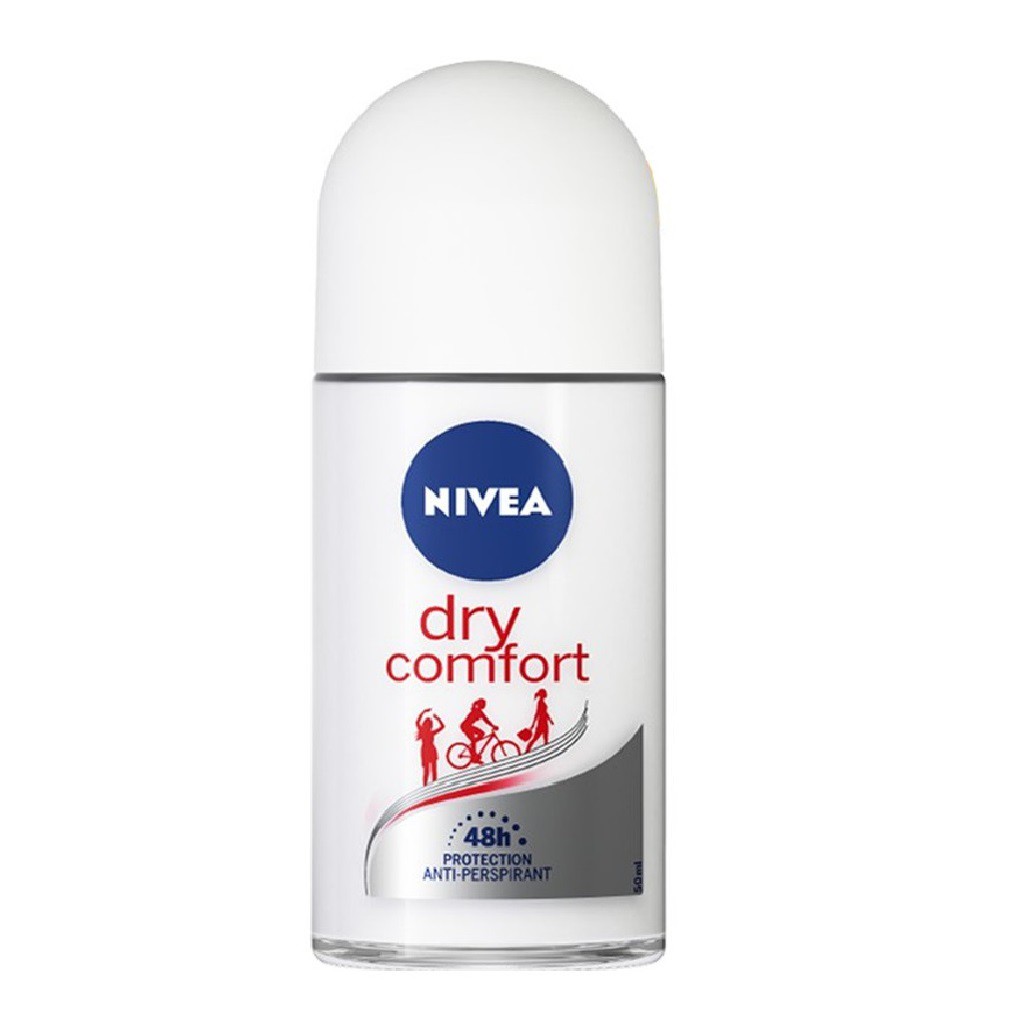 Lăn Ngăn Mùi Khô Thoáng Tức Thì Nivea Dry Comfort Hiệu Quả Suốt 48h 50ml - 81611