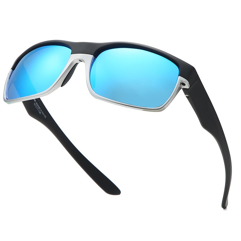 KDEAM classic square polarized sunglasses ultra light tr90 outdoor sports glasses real film HD lens KD189