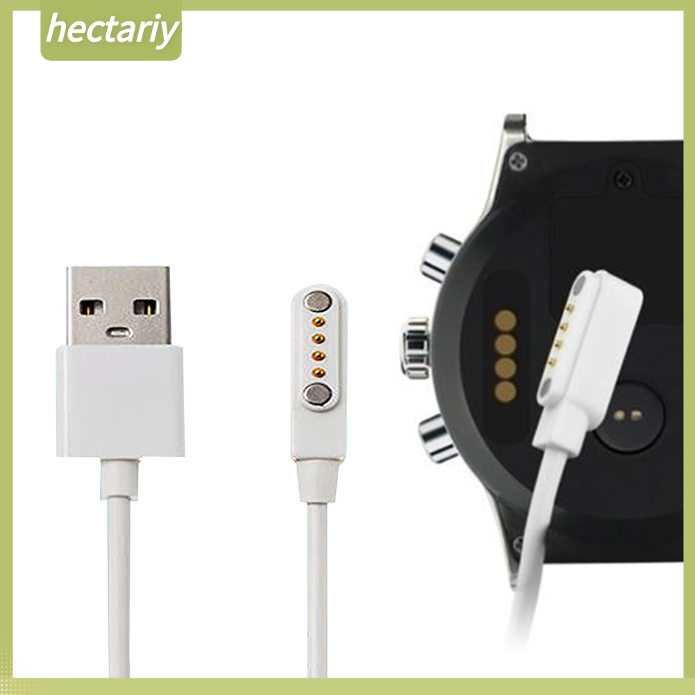 Cáp sạc đồng hồ nam châm 4 pin thích hợp cho Kw18/Kw88/K88H/Gt88