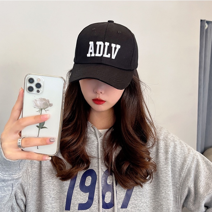 Mũ bóng chày thêu chữ ADLV hợp thời trang