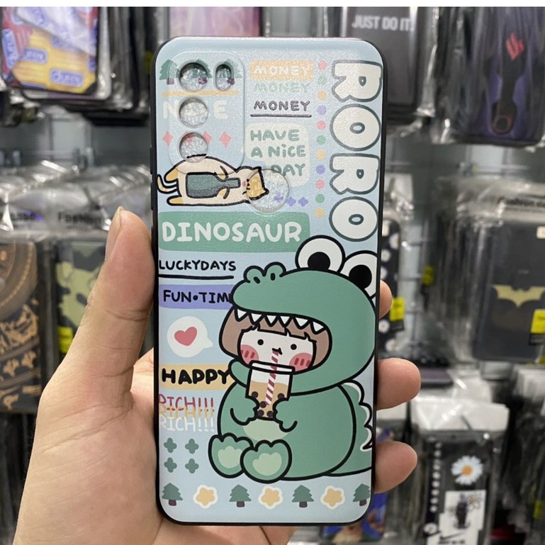 Ốp lưng Vsmart in hình Dino dế thương