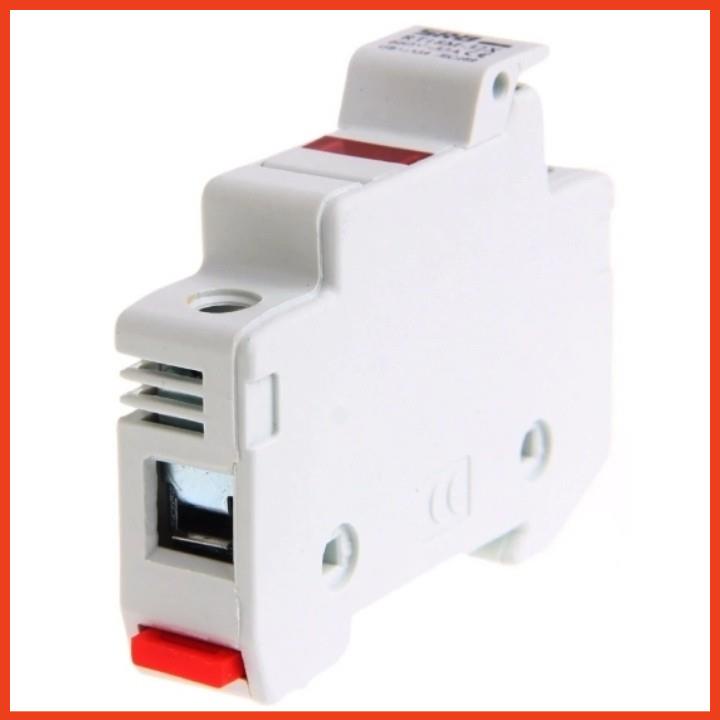 Bộ đế cầu chì sứ RT18-32X có đèn giá rẻ gồm vỏ chì và ruột chì sứ loại 1 pha và 3 pha