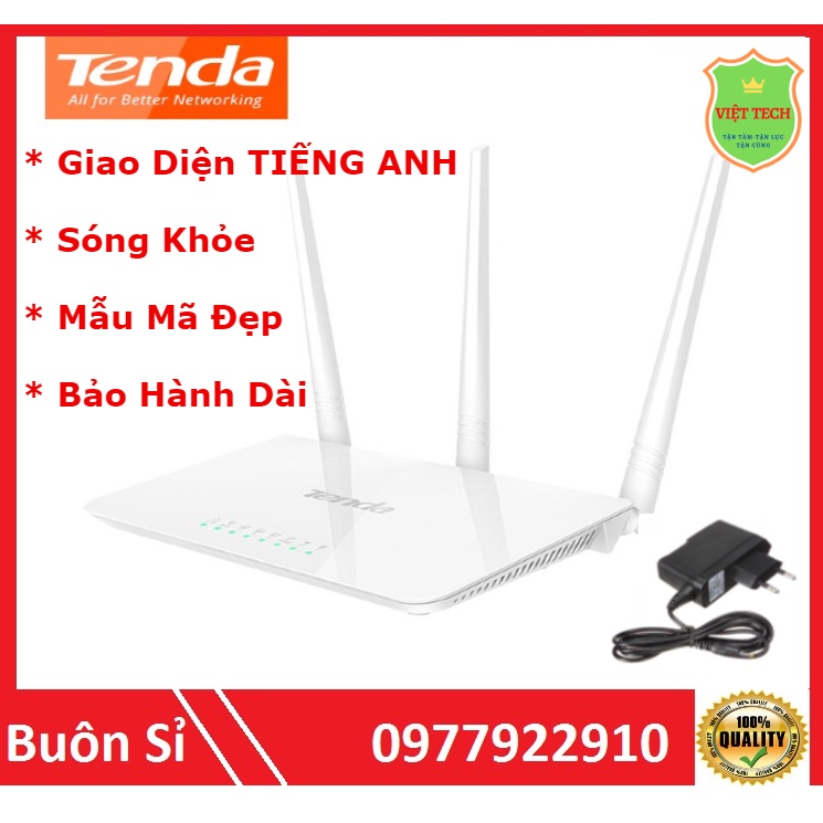 Bộ thu phát wifi 3 râu tốc độ cao 300mbps, cài đặt TIẾNG ANH