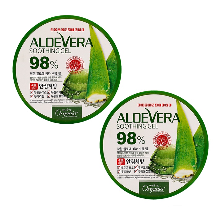 Gel Dưỡng Thể Nha Đam Organia Aloe Vera Soothing Gel 98% (300g)