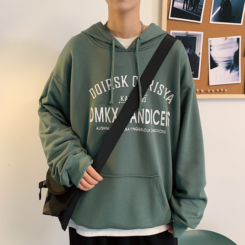 Áo Hoodie Tay Dài Có In Chữ Phong Cách Hàn Quốc Cho Nam / Nữ 4 Màu Lựa Chọn | BigBuy360 - bigbuy360.vn
