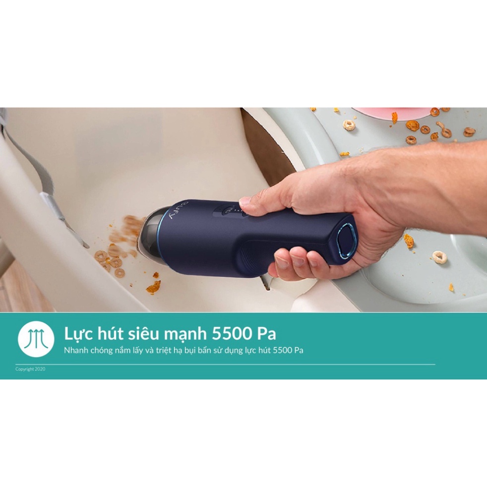 Máy hút bụi cầm tay mini Eufy H11 pure (T2520)