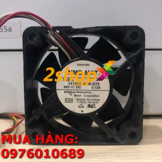 Quạt hút, quạt tản nhiệt DC 6cm 24V dòng 60x60x25mm