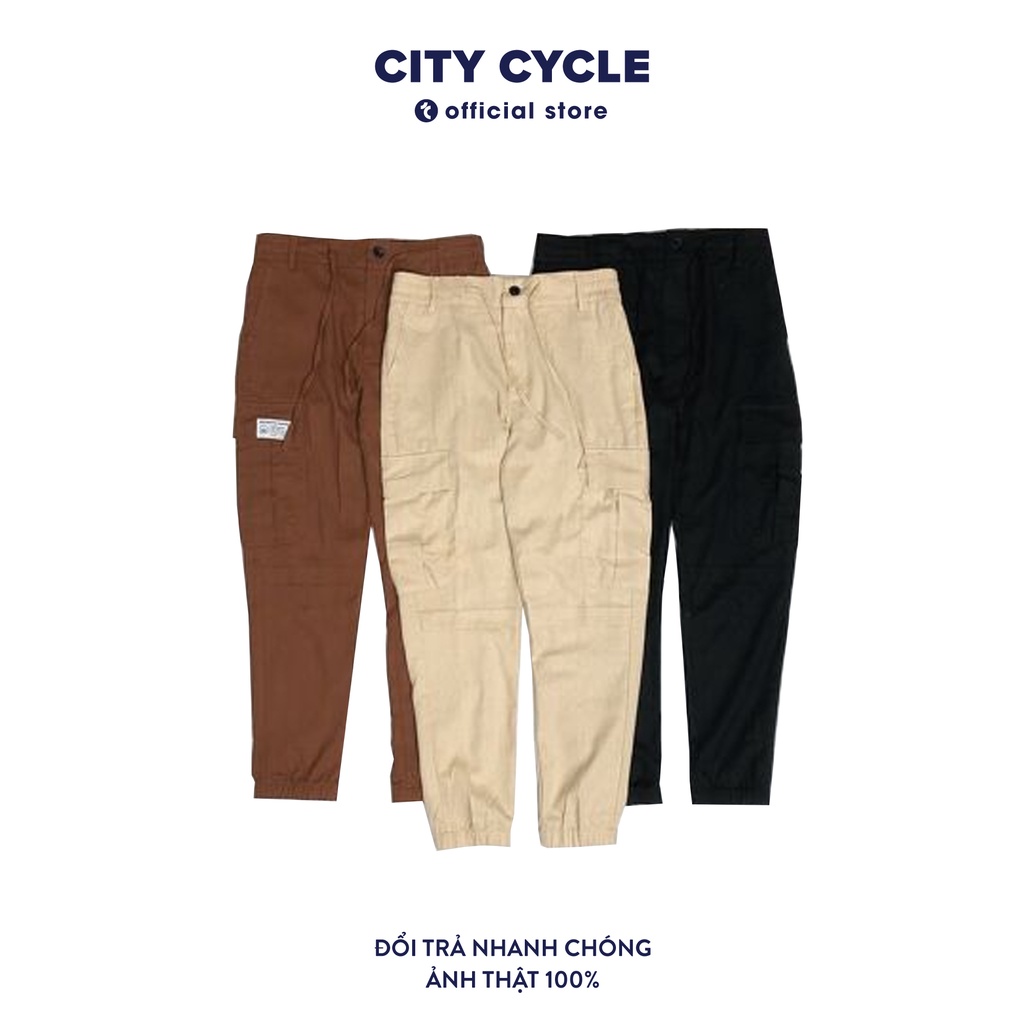 Quần jogger nam nữ Đũi Seven City Cycle quần vải đũi nam Unisex túi hộp Local Brand