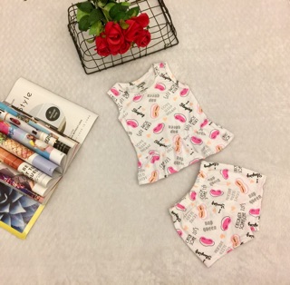 Đồ bộ cotton sát nách