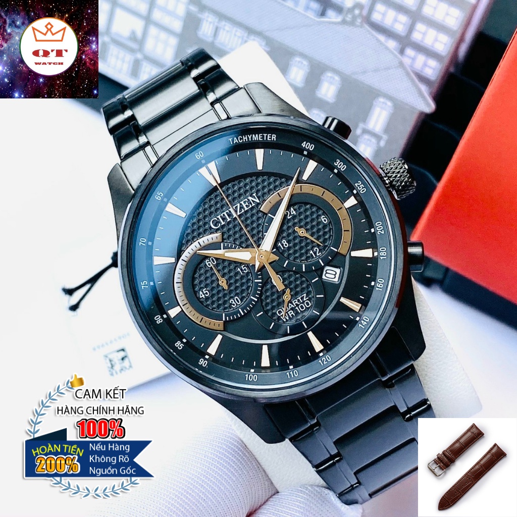 Đồng Hồ Nam CITIZEN QUART JAPAN AN8195-58E Chính Hãng Tặng Dây Da Cao Cấp