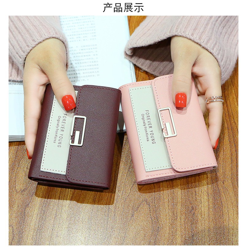 [Hot Sale] Ví Nữ Cầm Tay, Bóp Nữ Mini 5 Màu Phong Cách Hàn Đẹp Và Rẻ VD02 | BigBuy360 - bigbuy360.vn