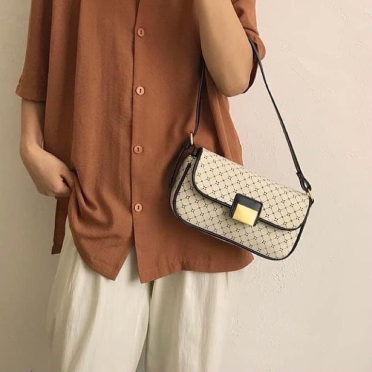 Túi Xách Nữ Đeo Chéo Hoặc Đeo Vai ZARA Hàng Xuất Dư Mẫu Mới Nhất 2021 Đầy Đủ Túi Giấy Dập Tag Logo JULYTA TX04