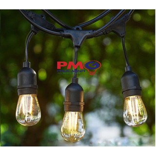 Dây đui đèn trang trí ngoài trời E27 Loại 1 - Không bao gồm bóng