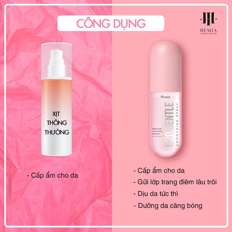 Xịt khoáng căng bóng DNA cá tầm H20 gentle cấp ẩm, làm dịu da, bảo vệ lớp trang điểm | BigBuy360 - bigbuy360.vn