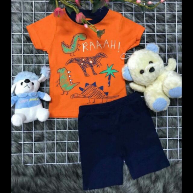 Đồ bộ bé trai size 6_12kg, v