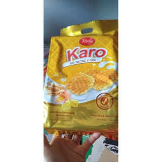 Bánh Karo bơ trứng giòn 10 gói x 15g
