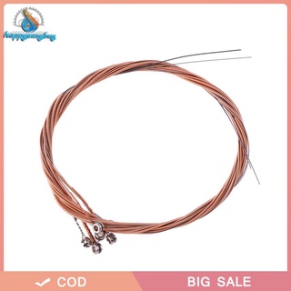 6pcs Steel Wire Guitar Strings for Acoustic Folk Guitar Parts Accessories