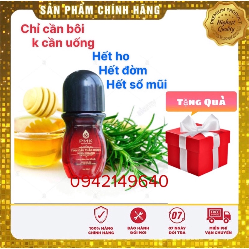 Tinh Dầu Thảo Dược Minh khang - Hết ho - đờm -mũi 💥Duy nhất 1 chai
