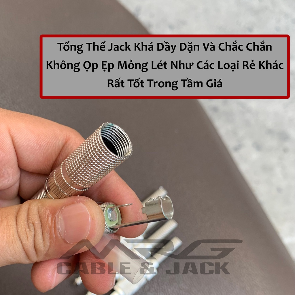 Jack 6 Ly  Mono Lò Xo, dùng hàn dây tín hiệu âm thanh, đơn giá 1 chiếc.