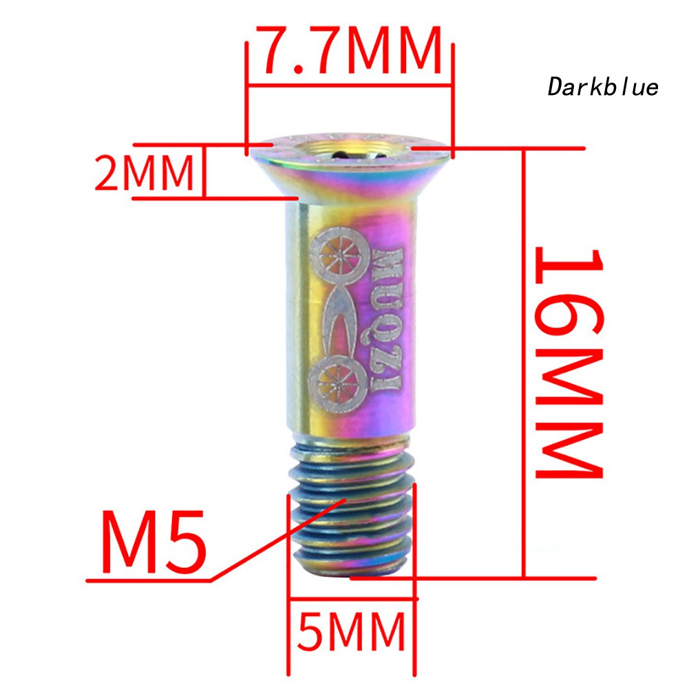 Set 2 Ốc Vít Gắn Bánh Xe Đạp Tiện Lợi