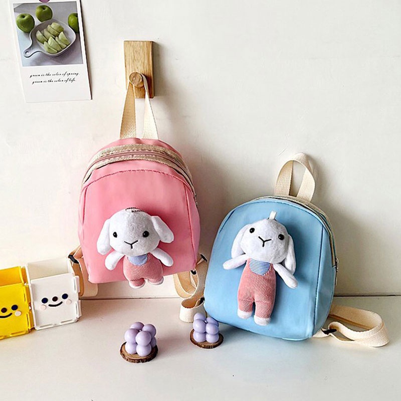 Balo YADOU gắn hình thỏ dễ thương thời trang cho bé trai và gái