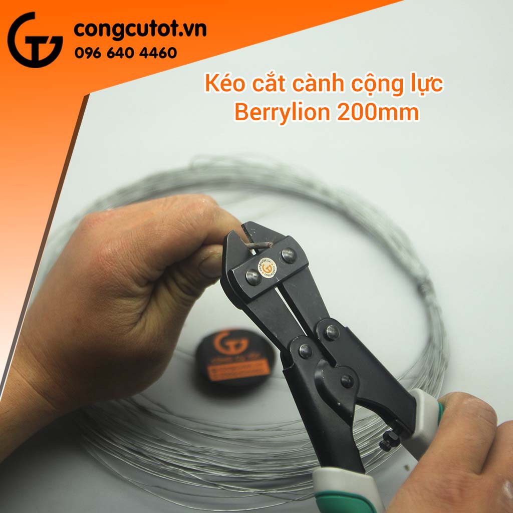 Kìm cộng lực Berrylion 200mm thép CrV cao cấp