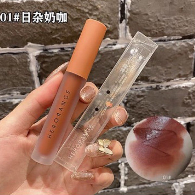 Son Kem Lì Siêu Mềm Mịn Môi Nội Địa Trung Lip Glaze Dupe Merzy - Matte Liquid Lipstick | BigBuy360 - bigbuy360.vn