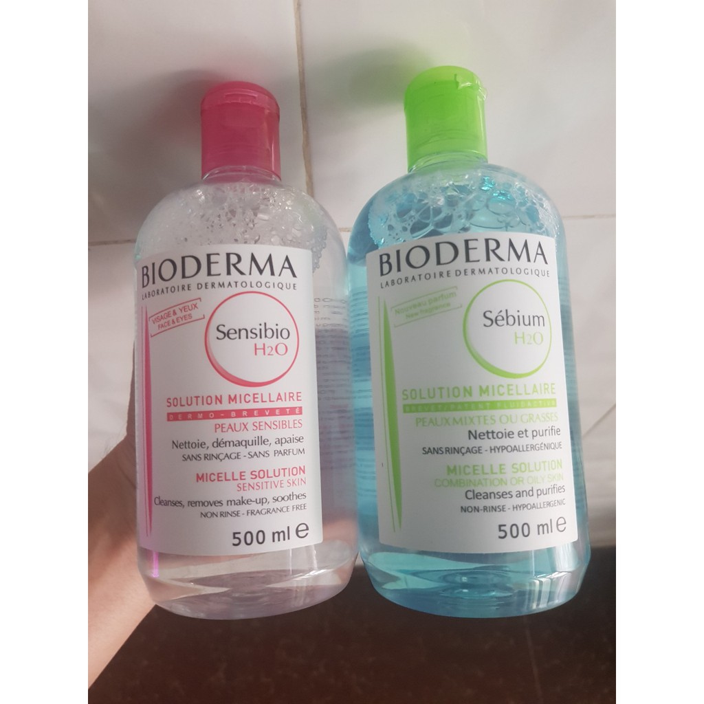Nước tẩy trang Biodema 500ml, có bán sỉ ( Mỹ Phẩm Mix )