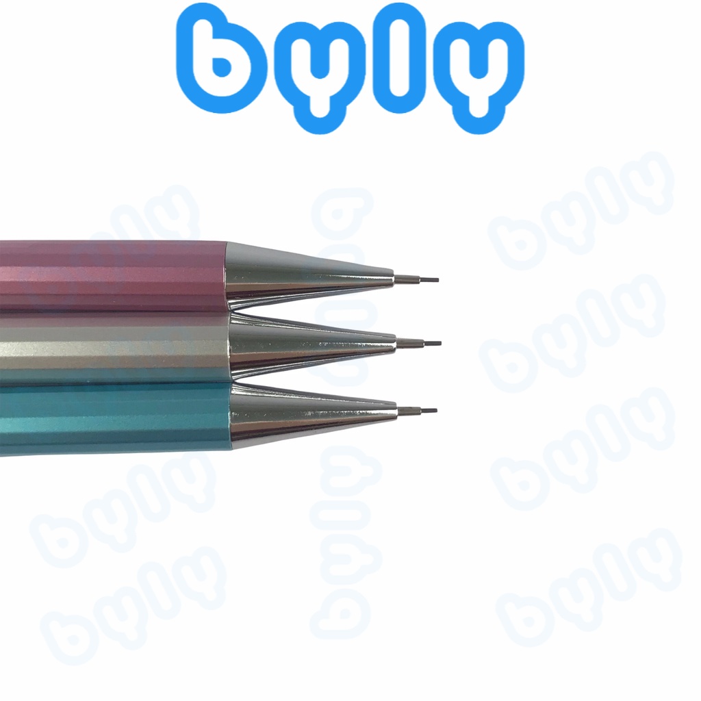 Bút chì kim bấm ngòi 0.5mm vỏ kim loại Deli U999 - ByLy Store