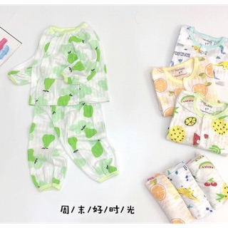 Combo 3 bộ cotton giấy cho bé