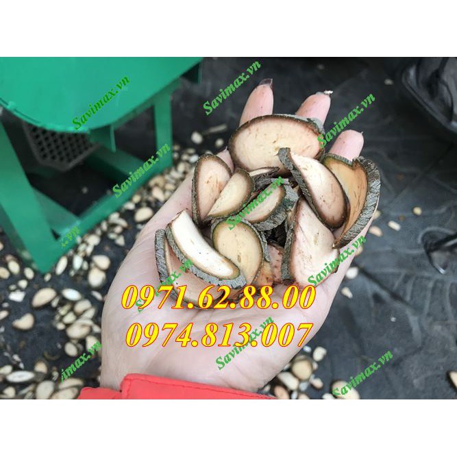 Hướng dẫn sử dụng máy thái thuốc nam, máy cắt khúc cành cây Savimax 2 chức năng