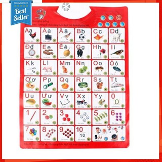[SIÊU SALE] Bảng Chữ Cái và Số Điện Tử Có Giọng Nói Thông Minh - Bảng Nói Phát triển tư duy trẻ em