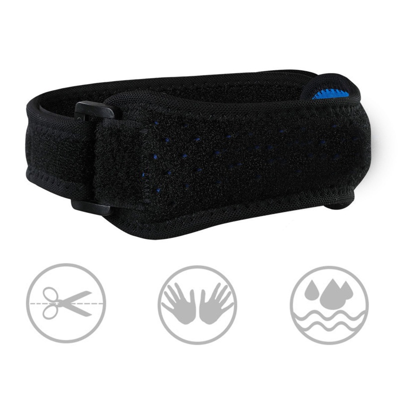 Qq * Đai Quấn Bảo Vệ Đầu Gối Có Thể Điều Chỉnh Hỗ Trợ Giảm Đau Dùng Khi Chạy Bộ / Cầu Thang / Thể Hình