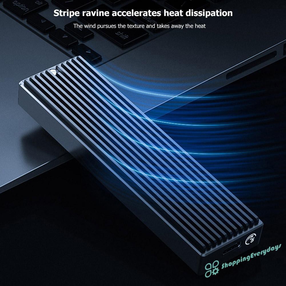 ORICO Vỏ Ổ Cứng Ngoài Sv Orico M2Pv-C3 Type-C M.2 Nvme Ssd Usb3.1 10gbps | WebRaoVat - webraovat.net.vn