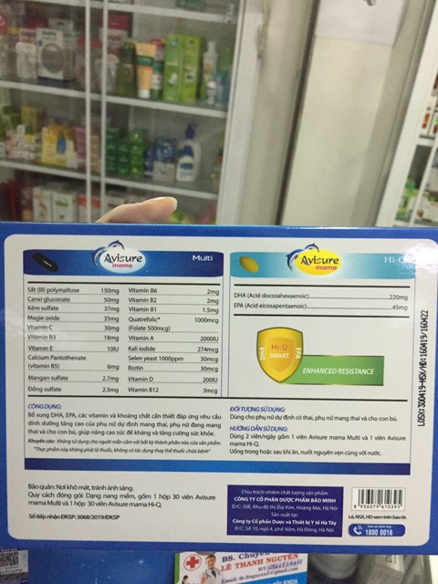 ✅(toa bác sĩ) Avisure mama-dinh dưỡng toàn diện cho mẹ mang thai | BigBuy360 - bigbuy360.vn