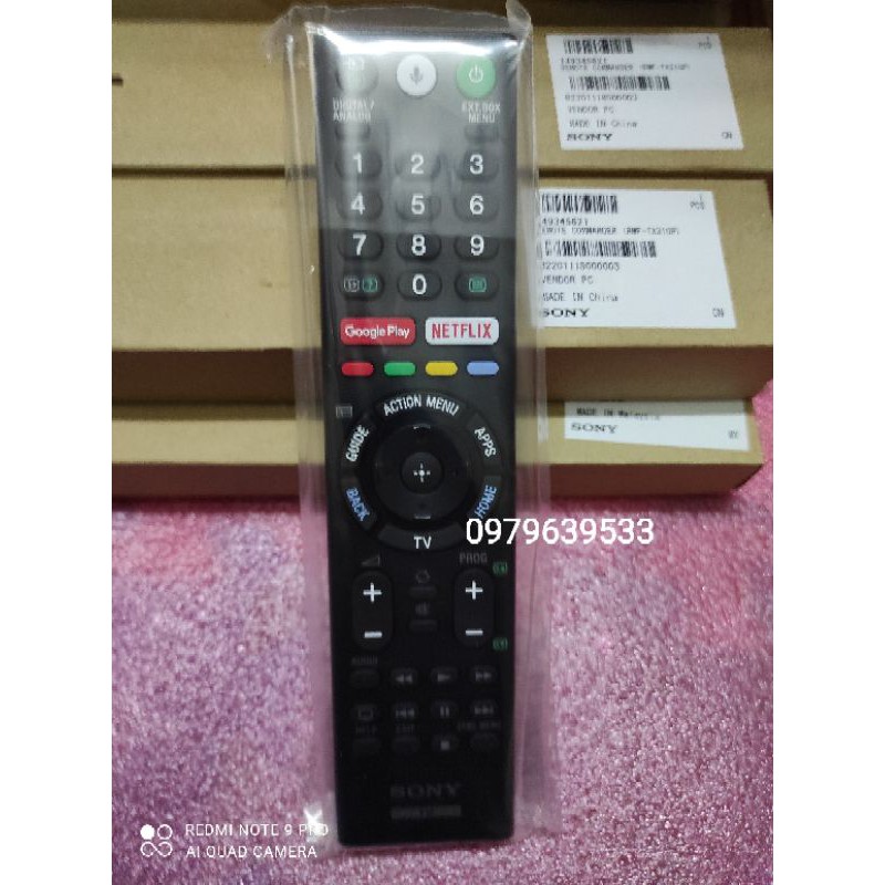 Điều Khiển Tivi Sony Tìm Kiếm Giọng Nói RMF_ TX310P Mới 💯%