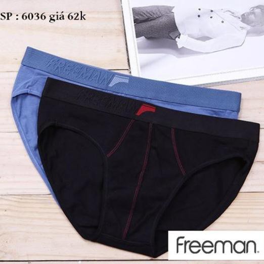 Freeman - Quần lót nam cotton cao cấp lưng vừa chính hãng Freeman