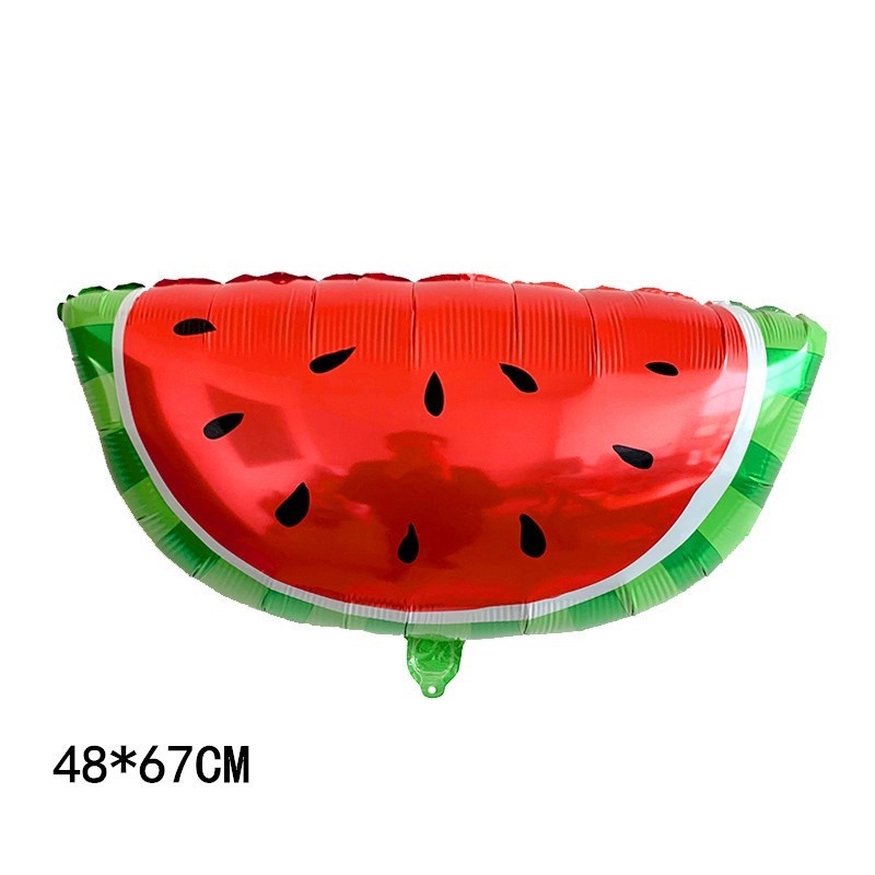 1 Bộ Bong Bóng Lá Nhôm Heli Hình Trái Cây Hoạt Hình Chủ Đề Mùa Hè Trang Trí Tiệc Sinh Nhật Cho Bé