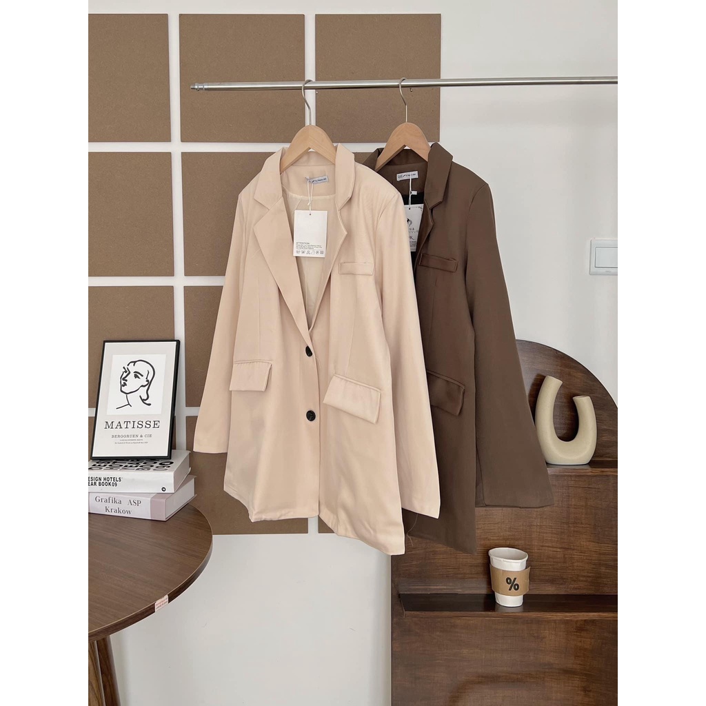 Áo khoác blazer nữ phong cách Hàn Quốc BL04
