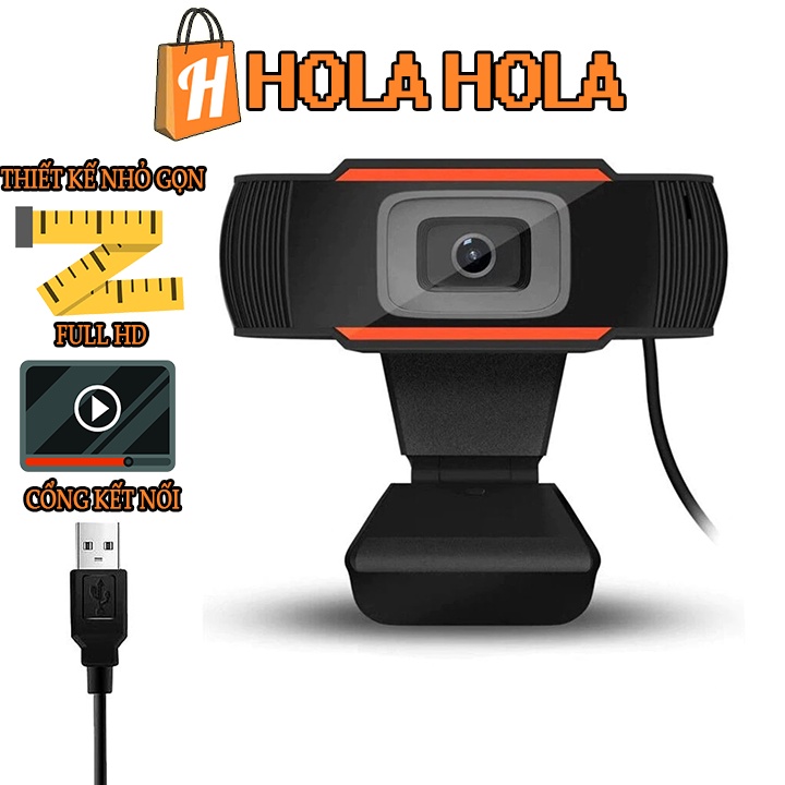 Webcam đa năng tích hợp micro hỗ trợ học và làm việc Online chuẩn FullHD