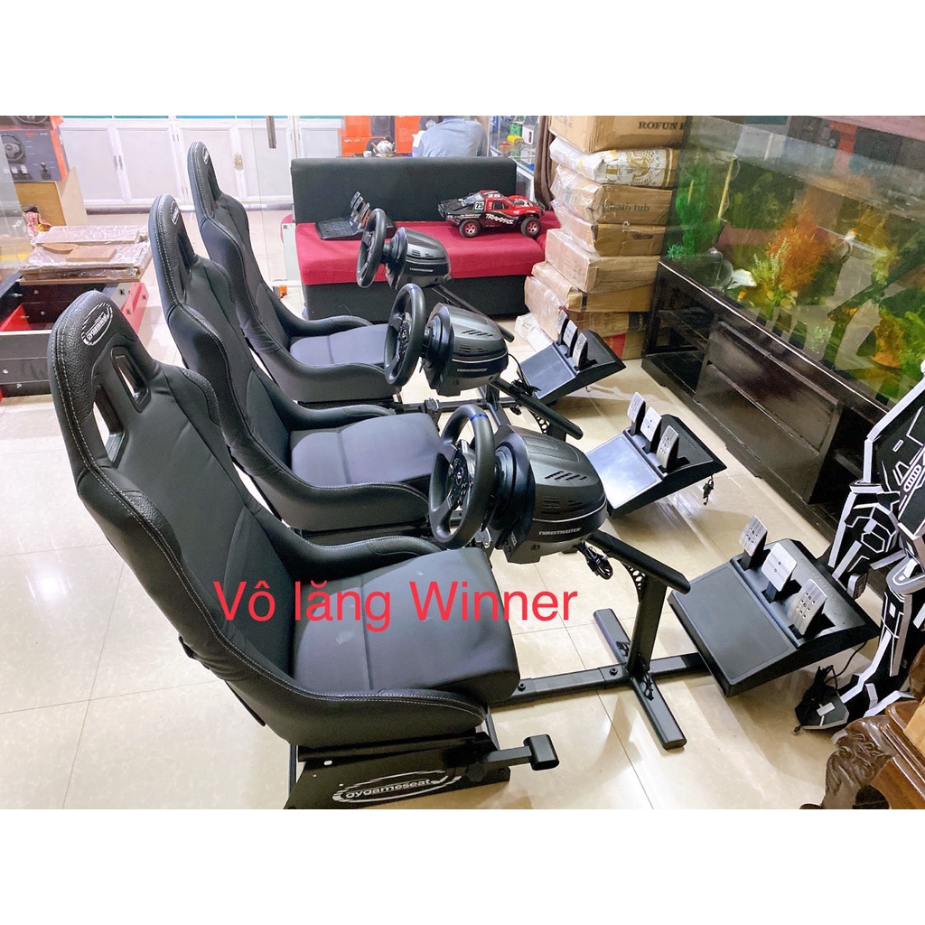 Combo chơi game đua xe vô lăng Thrusmaster T300 + playseat Evolution