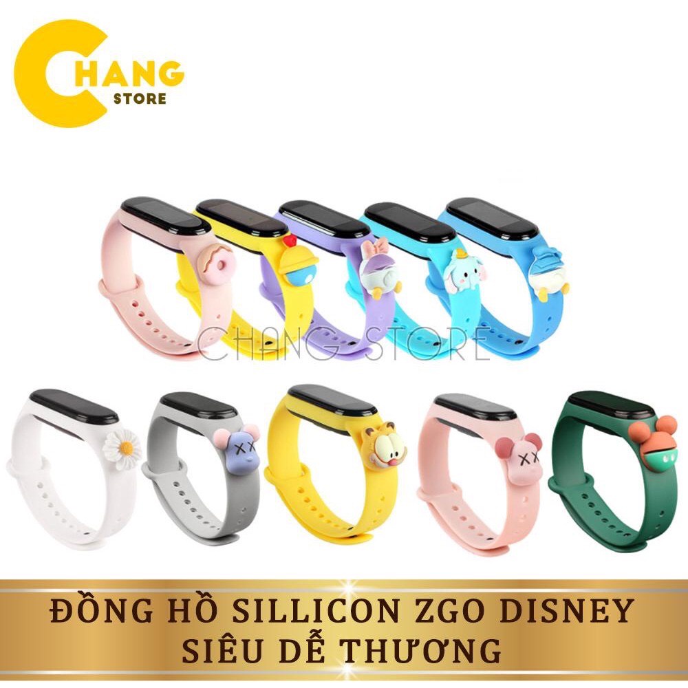 Đồng Hồ Điện Tử ZGO DISNEY  Trẻ Em Nam Nữ , Thông Minh, Nhân Vật Hoạt Hình Ngộ Nghĩnh , Bảo Hành 12 Tháng