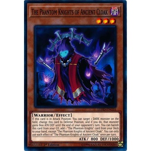 Thẻ bài Yugioh - TCG - The Phantom Knights of Ancient Cloak / LEHD-ENC01'